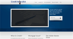 Desktop Screenshot of credithelptx.com
