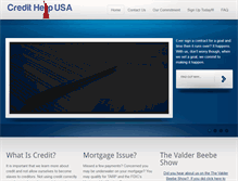 Tablet Screenshot of credithelptx.com